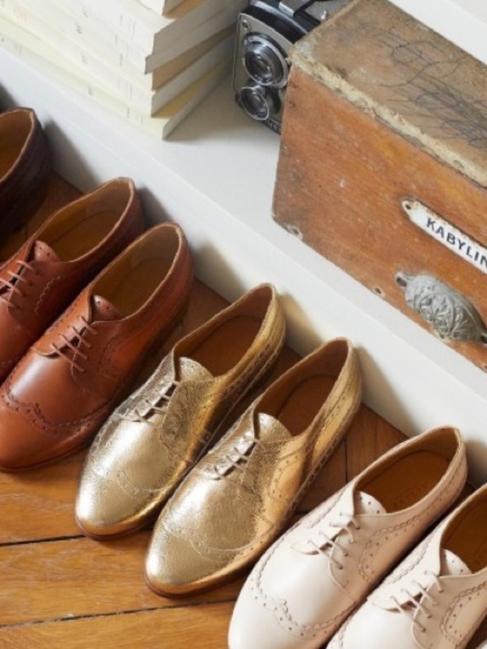 Sézane Paul Derbies in Gold FR 37 / US 6 - Picture 10 of 10